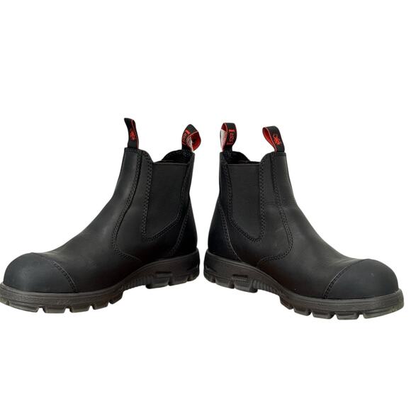 Redback Easy Escape Boots USBBKSC Mens 9.5 US Black Leather Safety Toe Work Shoe - Picture 7 of 12